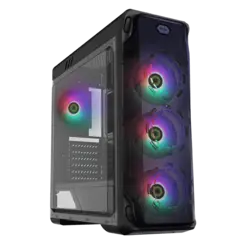 کیس گیم مکس مدل STARLIGHT BLACK FRGB