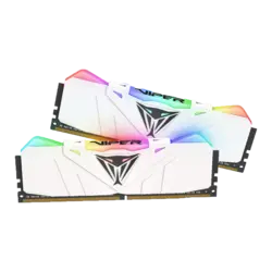 رم پتریوت Patriot Viper RGB Series DDR4 16GB 2 x 8GB 3200MHz CL16 Kit White heatshield | فروشگاه اینترنتی آینده