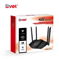 مودم سیمکارتی 3G/4G/LTE شرکت BVOT مدل B27Bvot B27 300Mbps Wireless N 4G LTE Modem Router