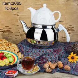 كتري قوري لوله دار فلورا كف چدن       كد   :    3065