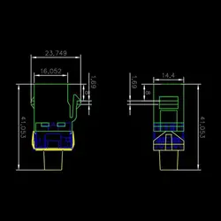 کیستون  CAT6 UTP مدل 2000825
