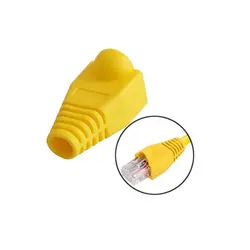 کاور کانکتور رنگ زرد بسته 20 عددی