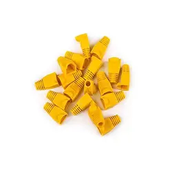 کاور کانکتور رنگ زرد بسته 20 عددی