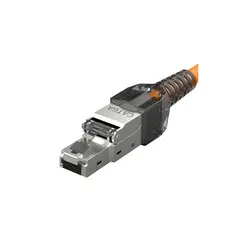 پلاگ (سوکت) شبکه ی CAT6A SFTP Toolless فلوک پاس