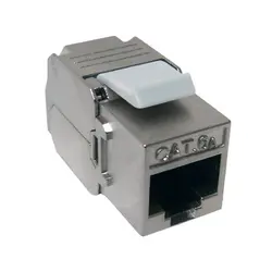 كیستون Cat6A STP فلوک پاس