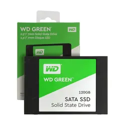 اس اس دی اینترنال وسترن دیجیتال مدل GREEN WDS120G2G0A ظرفیت 120 گیگابایت