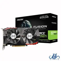 کارت گرافیک ارکتک GTX1050 TI DUAL DDR5 128BIT