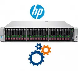 پیکربندی سرور HP