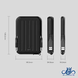 هارد اکسترنال سیلیکون پاور Armor A66 1TB