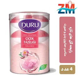 صابون دورو با رايحه گل های تازه بسته 4 عددی