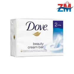 صابون کرمی داو مدل white بسته 2 عددی Dove