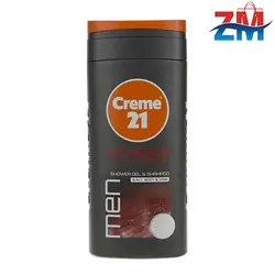 شامپو سر و بدن کرم 21 مدل POWER حجم 250 میل CREAM 21