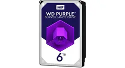 هارددیسک اینترنال وسترن دیجیتال  Purple  ظرفیت 6 ترابایت