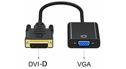 خرید، قیمت تبدیل DVI-D به VGA برند V-net - فروشگاه یه سر بیا