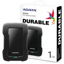 هارد اکسترنال ای دیتا مدل HD330 ظرفیت 1 ترابایت مشکی