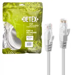 کابل شبکه CAT6 دیتکس پلاس (+DETEX) طول 2 متر