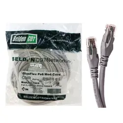 کابل شبکه پچ کورد برند بلدن Belden Cat6 15m