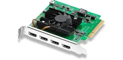 کارت کپچر Blackmagic مدل DeckLink Quad HDMI Recorder