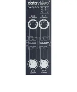 ترانسفورماتور 2 کانال صدا دیتاویدئو DAC-80