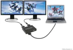 ماژول افزایش مانیتور Matrox DualHead2Go Analog Edition