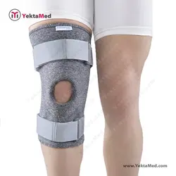 زانوبند نئوپرنی چهار فنره پاک سمن کد 085 - یکتامد YektaMed