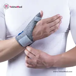 شست بند نئوپرنی آتل دار پاک سمن کد 110 - یکتامد YektaMed