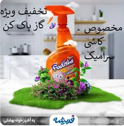 اسپری پاک کننده کلیه سطوح اشپزخانه فدیشه(12عدد)
