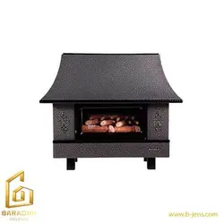قیمت بخاری گازی شومینه ای نیک کالا مدل ثمین MC25- لیست قیمت بخاری گازی نیک کالا