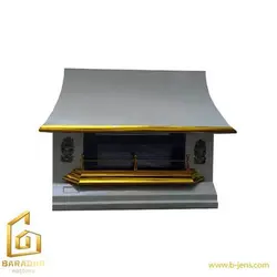 قیمت شومینه گازی آذر درخشان طرح کلبه 22000 - لیست قیمت شومینه گازی آذر درخشان