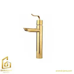شیر روشویی‏ ‏بلند‏ اهرمی ‏پالادیوم‏ ‏طلایی‏ راسان