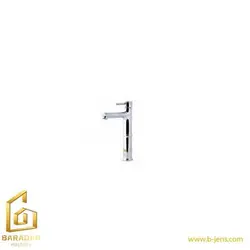 شیر روشویی پایه بلند ارمغان مدل آمیتیس کروم