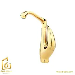 شیر ‏‏روشویی‏ ‏ثابت‏ اهرمی ‏هیپو‏ ‏طلایی‏ راسان