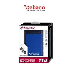 هارد اکسترنال Transcend مدل StoreJet 25H3 ظرفیت 2 ترابایت