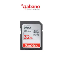 کارت حافظه microSDHC سن دیسک مدل Ultra کلاس 10 استاندارد UHS-I  سرعت 90MBps  ظرفیت 32 گیگابایت