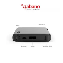 پاور بانک VERITY مدل V-PU96B با ظرفیت 10000 میلی آمپر