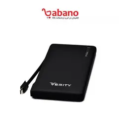 پاور بانک VERITY مدل V-PU96B با ظرفیت 10000 میلی آمپر