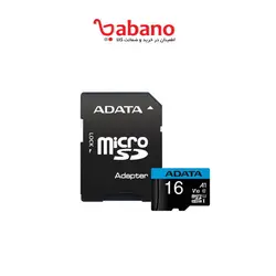 کارت حافظه ی میکرو SD ای دیتا کلاس 10 ظرفیت 16 گیگ