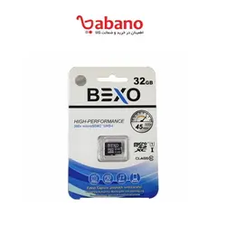 کارت حافظه microsd BEXO ظرفیت 32 گیگ سرعت 45mbs