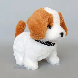 عروسک توله سگ ناز همراه با قلاده