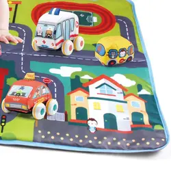 زیرانداز بازی کودک هانگر شهر ترافیکی