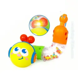 جغجغه موزیکال کرم هولی تویز HUILE TOYS