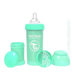 شیشه شیر 260 میل چند کاره و آنتی کولیک Twistshake