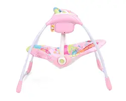 تاب و گهواره برقی ماستلا صورتی جنگل