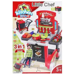 آشپزخانه چمدانی اسباب بازی ژیانگ چنگ