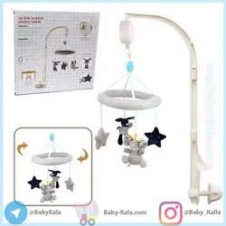 آویز بالای تخت موزیکال بیبی اسکای BBSKY