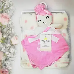 پتو بزرگ دو تکه عروسک دار