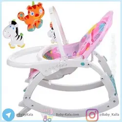 نی‌نی لای لای سه کاره و تاشو صورتی kehongsheng