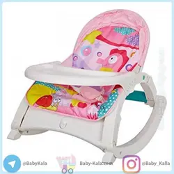 نی‌نی لای لای سه کاره و تاشو صورتی kehongsheng