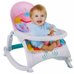 نی‌نی لای لای سه کاره و تاشو صورتی kehongsheng