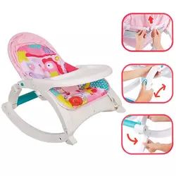 نی‌نی لای لای سه کاره و تاشو صورتی kehongsheng